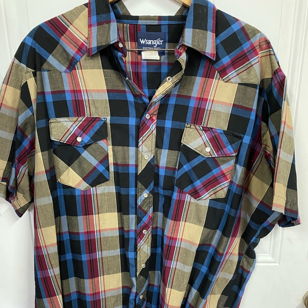 Men’s Wrangler button down shirt, XXL
